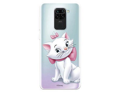 Funda para Xiaomi Redmi Note 9 Oficial de Disney Marie Silueta - Los Aristogatos