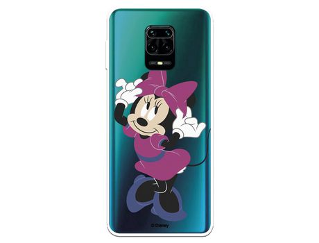 Funda para Xiaomi Redmi Note 9S Oficial de Disney Minnie Rosa - Clásicos Disney