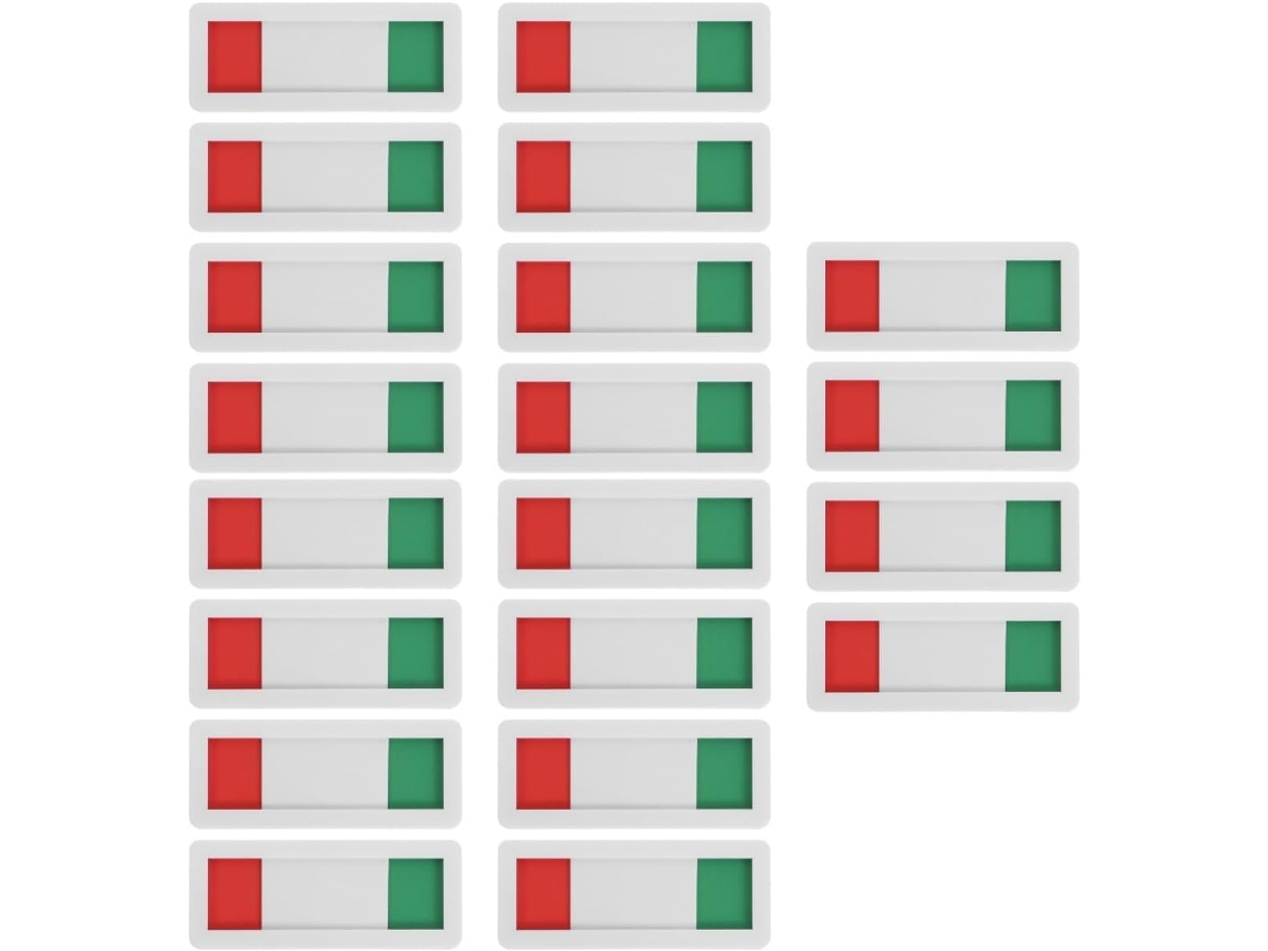Juego De 5 Letreros De Privacidad Para Baños, Letrero De Ocupación De Acrílico Resistente Para El Hogar.