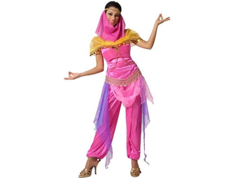 Disfraz de Mujer ATOSA princesa árabe rosa (Tam: M/L)