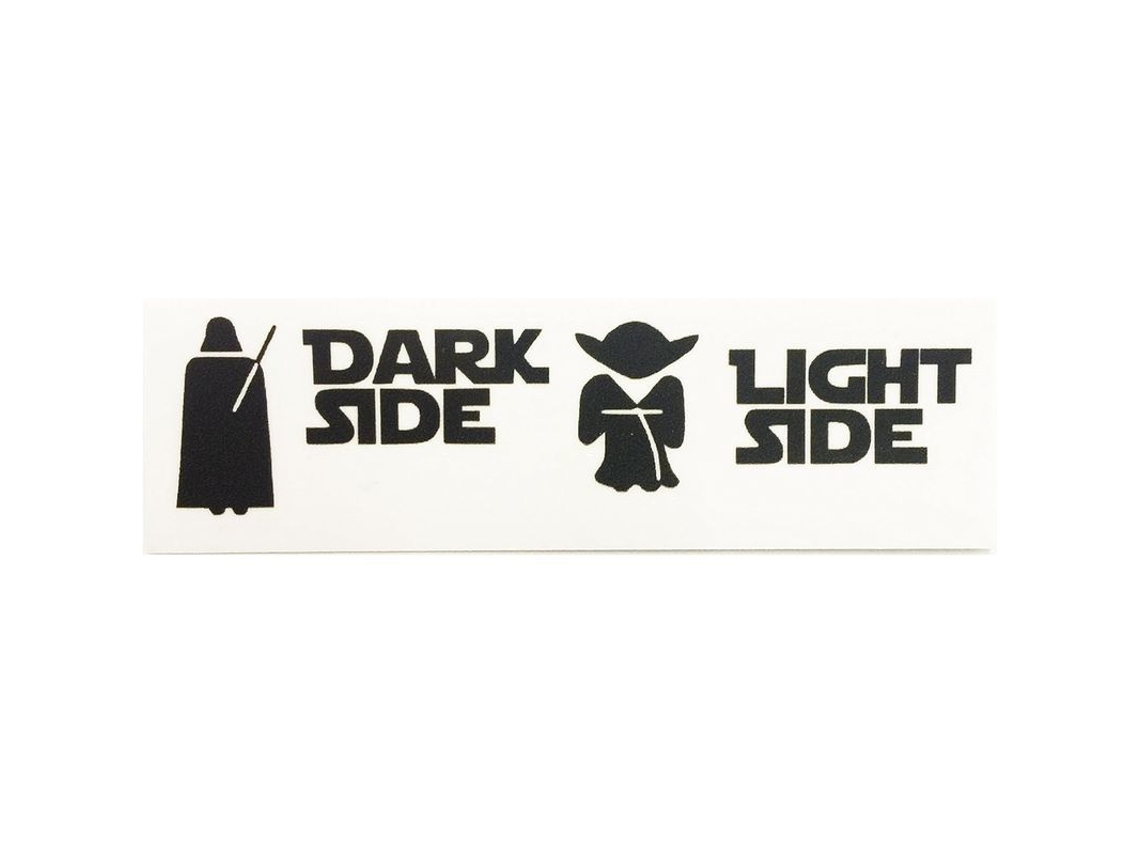 Adhesivo De Vinilo Para Interruptor De Luz (lado Oscuro/lado Claro).