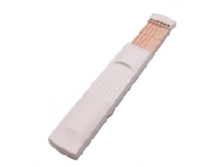 Brazo de práctica de guitarra de bolsillo, herramienta para practicar acordes con 4 trastes Eifson (blanco)