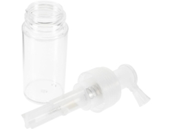 Botella pulverizadora portátil y recargable para el cabello y el polvo.
