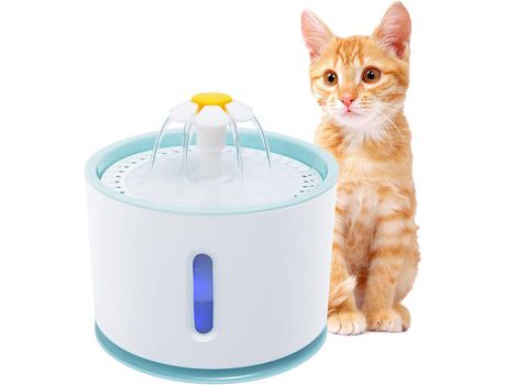 Bebedero automático para mascotas, Blue Lagoon, adaptador estándar europeo (versión USB)