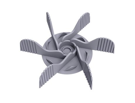 Tapete giratorio de avance lento con ventosa (modelo de molinete)