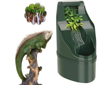 1 Bebedero Automático para Reptiles, Verde, 110V