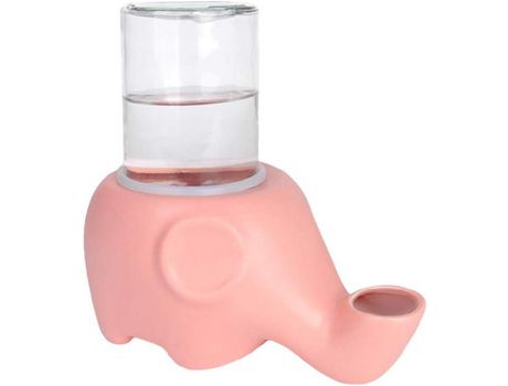 Bebedero automático para mascotas, rosa mate