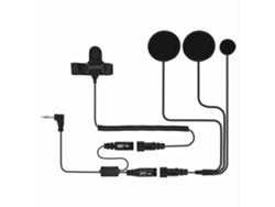 Auriculares para motocicleta con micrófono PTT para radio Motorola