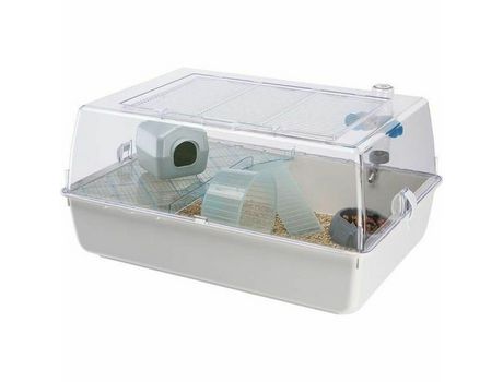 Jaula para Hámster FERPLAST Mini Duna (Blanco - Hámster)