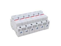 Base Portafusibles Para Riel Con Led Rt18-63x Para Ro16 14x51mm 63a 500-690v 1p