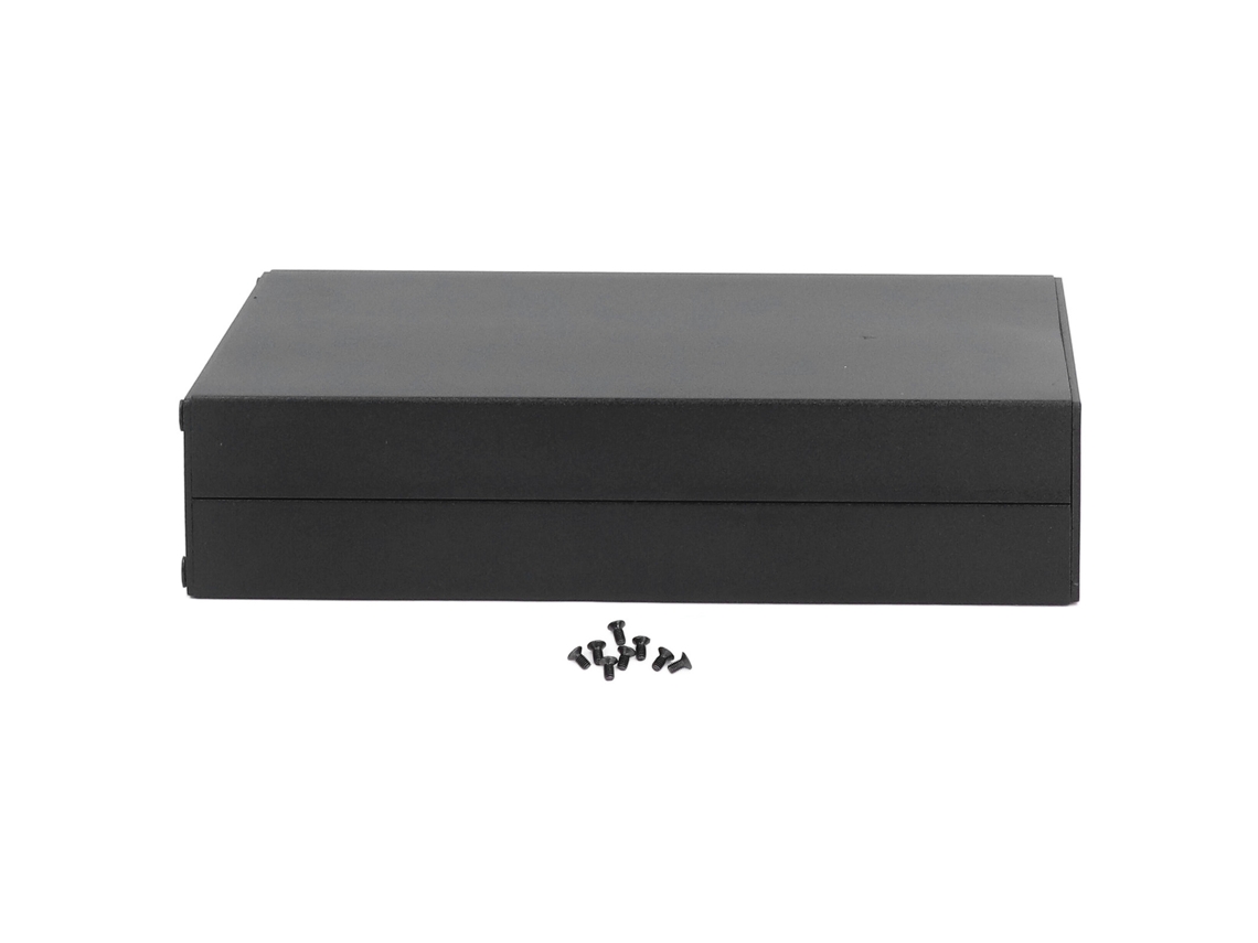2026-caja Eléctrica De Aluminio Impermeable Split Tipo Enclosure Para Diy Negro 33x114x140mm