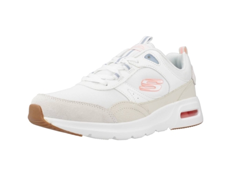 Zapatos de Mujer SKECHERS Skechair Court Tecido Blanco (40)