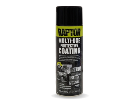 Aerosol U-POL Pintura Raptor 1K Negro (450 ml)