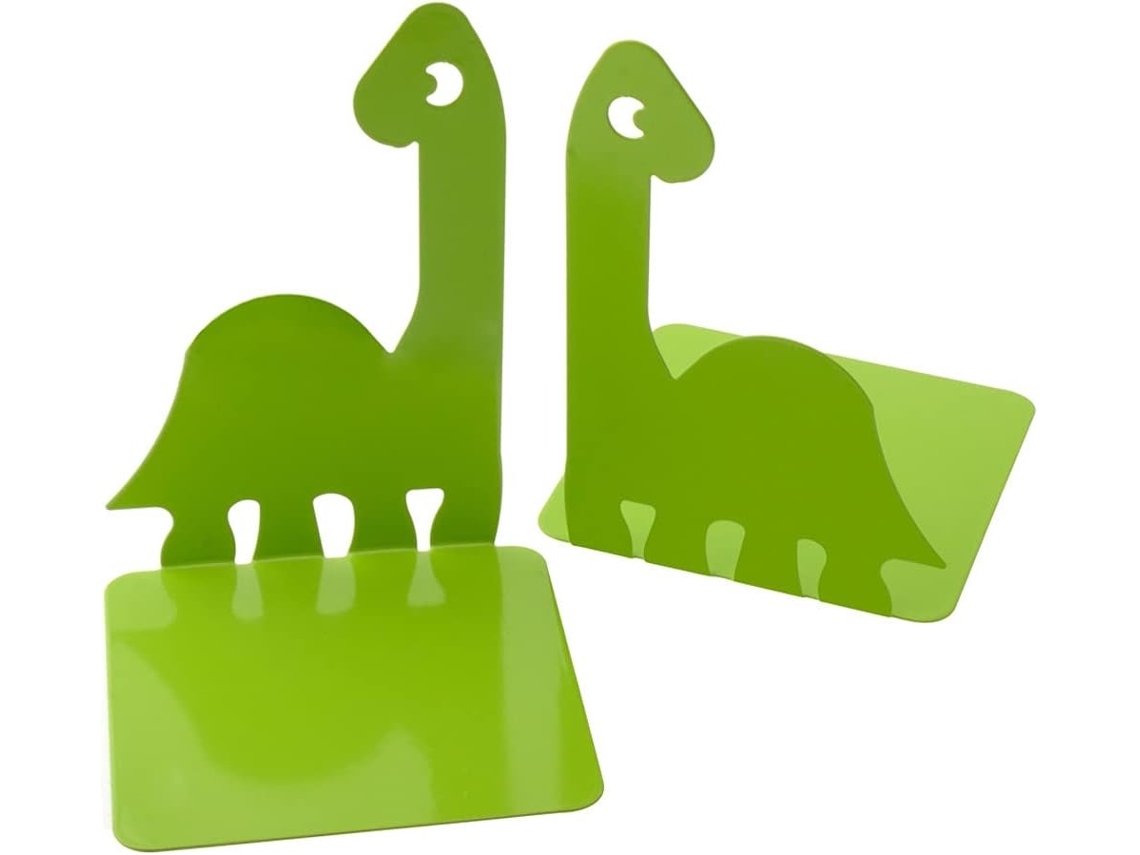 Sujetalibros Artkingdome con diseño de dinosaurio, antideslizante, color verde claro, regalo para niños