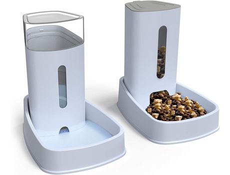 Set de Bebederos Automáticos para Perros (Nebulous Blue) 3,8L COZEVDNT