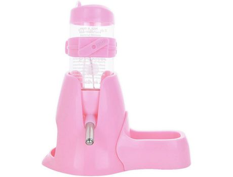 Bebedero de plástico para hámster en rosa COZEVDNT