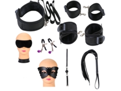 Kit Juguetes Eróticos Bdsm Para Parejas Restricciones Vibrador Anal
