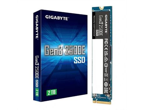 Disco Duro GIGABYTE Gen3 2500E (2 TB SSD - PCIe - M.2)