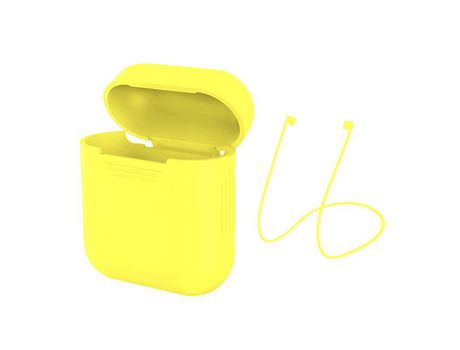 Estuche de Protección para Airpods Amarillo NORTHIX