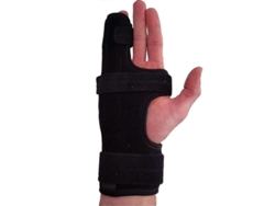 Soporte Para Dedos Con Correa De Aluminio Ajustable, Férula Cubital Para Mano Derecha, Alivia El Dolor Y Estabiliza Las Fracturas.