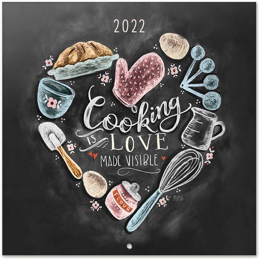 Calendario ERIK EDITORES 2022 30X30 Lily & Val Cocktails