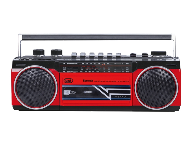 Radio TREVI RR 501 BT Rojo