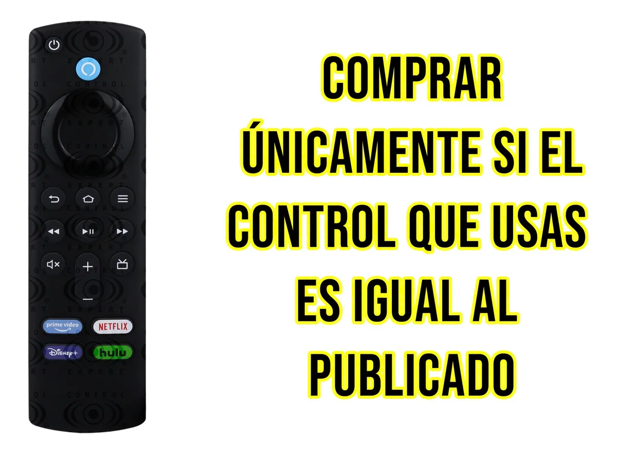 Control Expert Ce AM5 - Mando a distancia de repuesto para Amazon Fire Stick 4k