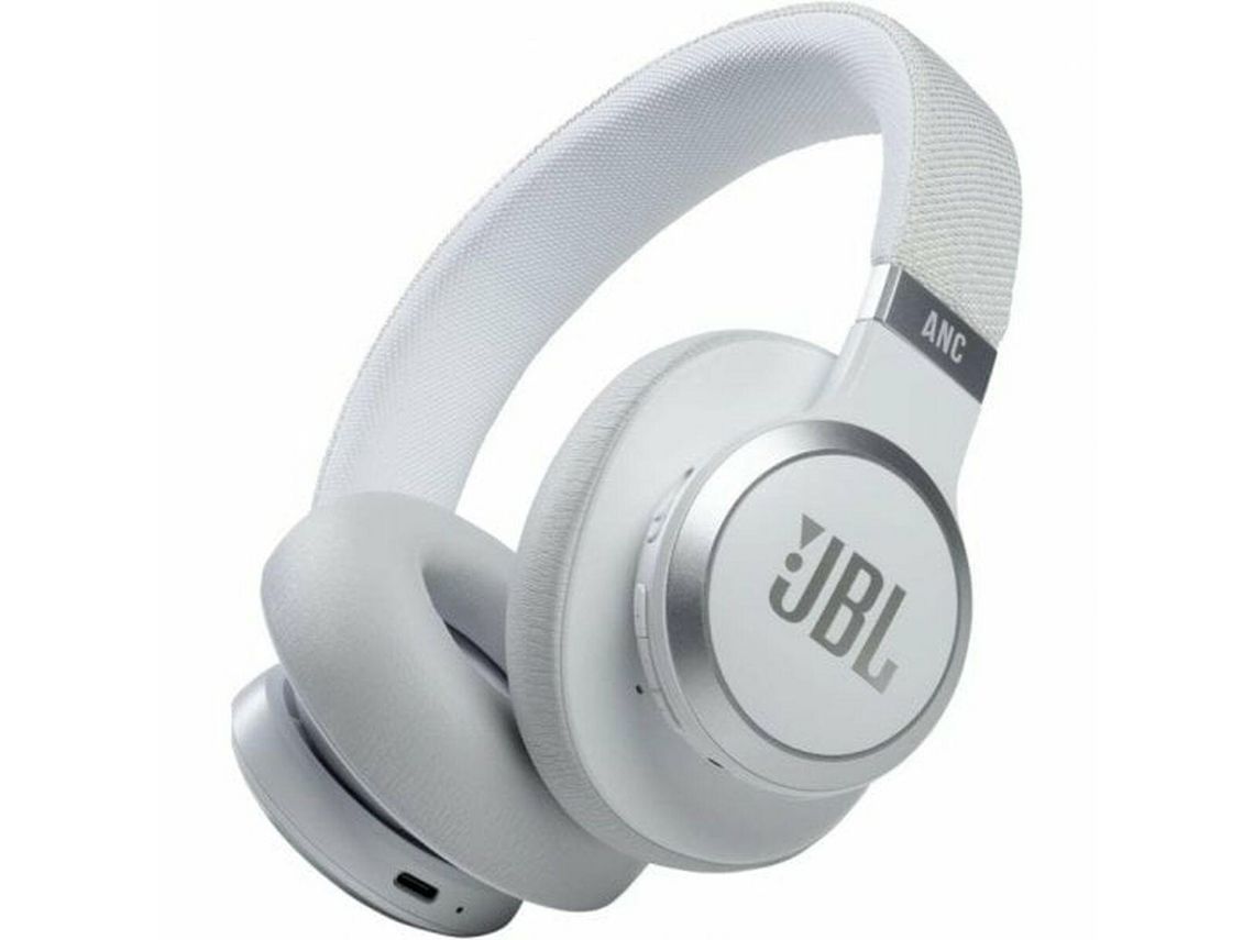 Auriculares con Micrófono JBL 660NC (Blanco - Bluetooth - Bluetooth 5.0 -  Jack 3.5 mm)