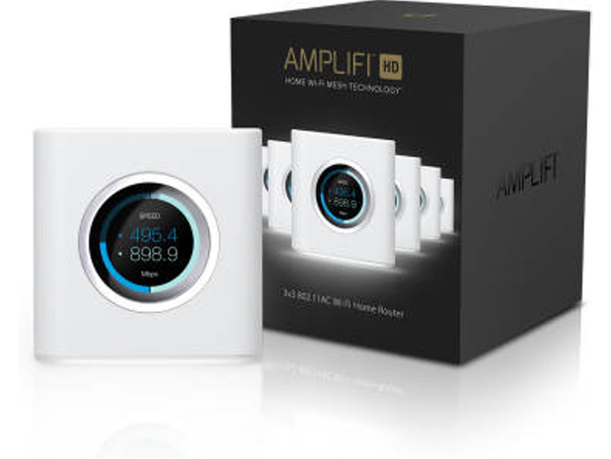 Sistema Mesh UBIQUITI NETWORKS AmpliFI HD (1 Unidade - AC1750 - Dual Band)