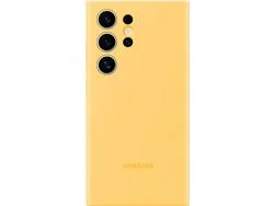 Carcasa de Silicona SAMSUNG Galaxy S24 Ultra Amarillo