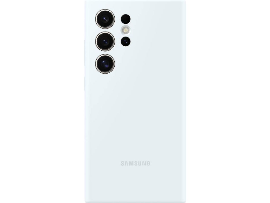 Carcasa de Silicona SAMSUNG Galaxy S24 Ultra Blanco