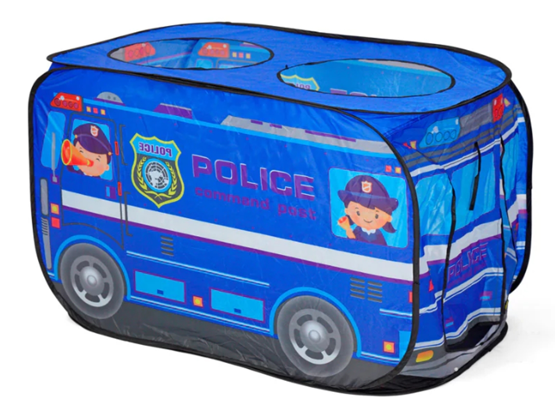 Tienda Infantil KIDZUP Coche de policía (112 cm)