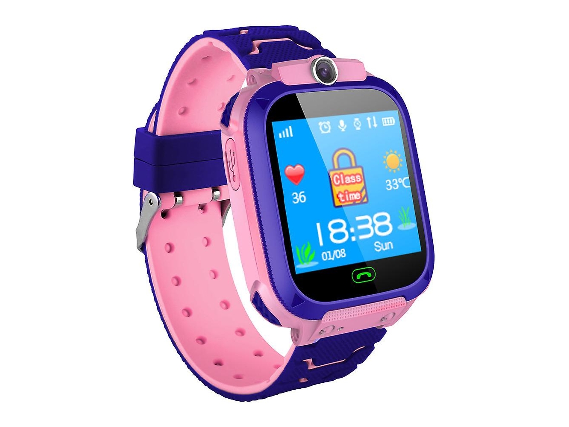 Reloj inteligente para niños con rastreador GPS, llamada SOS antipérdida y GSM resistente al agua para Android e iOS Ly Ebike