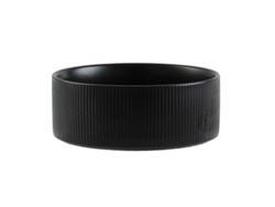 Cuenco De Cerámica Negro Para Perros - Plato De Cerámica Resistente Y Duradero Para Comida Y Agua De Mascotas, Apto Para Lavavajillas, Moderno
