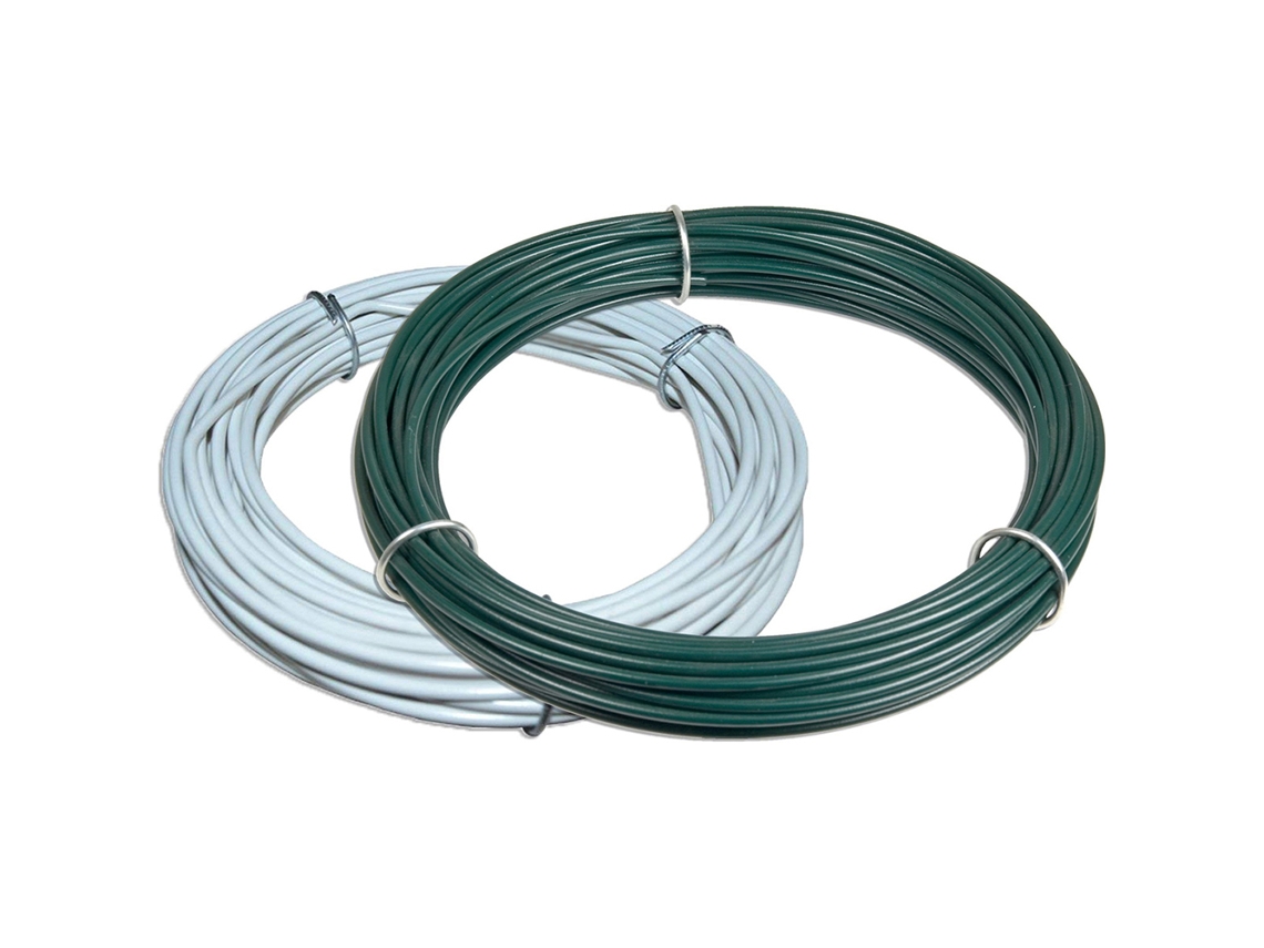 Alambre plastificado
