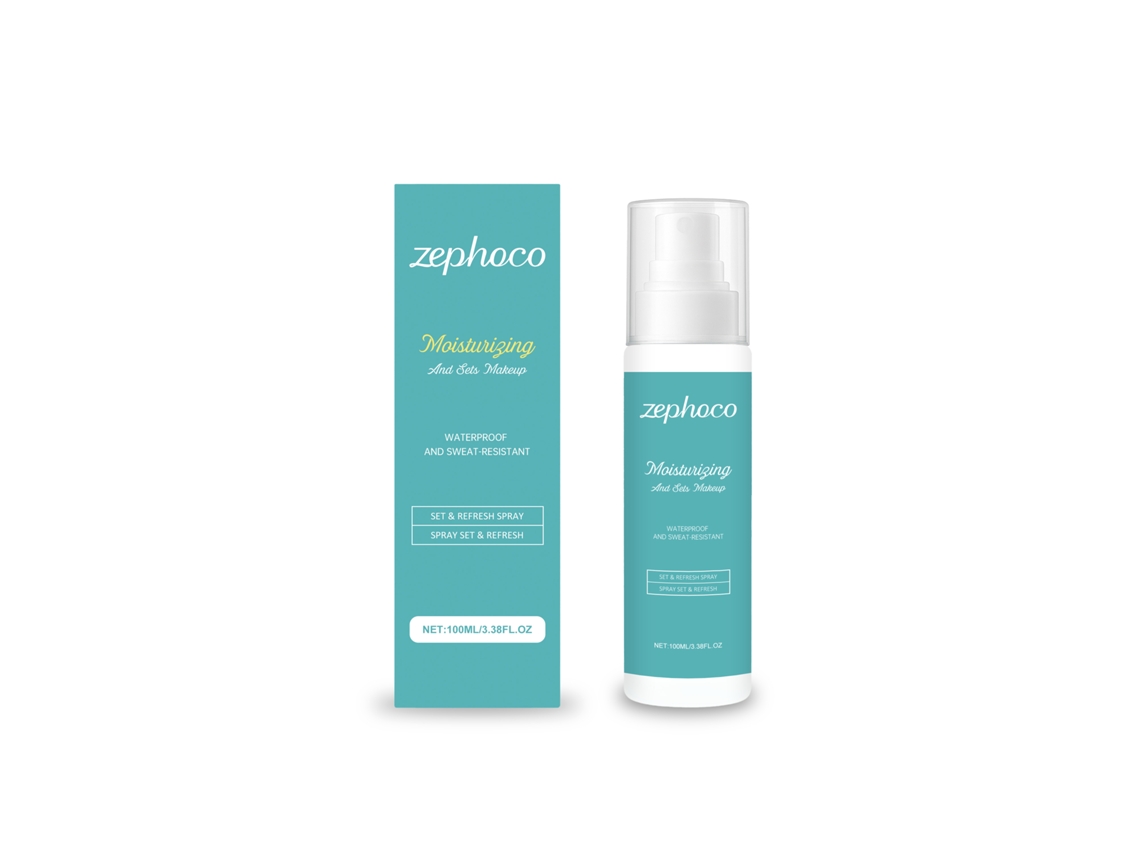 Spray fijador hidratante para el cabello con efecto duradero.