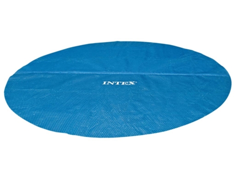 Intex Cubierta de piscina solar de polietileno azul 290 cm