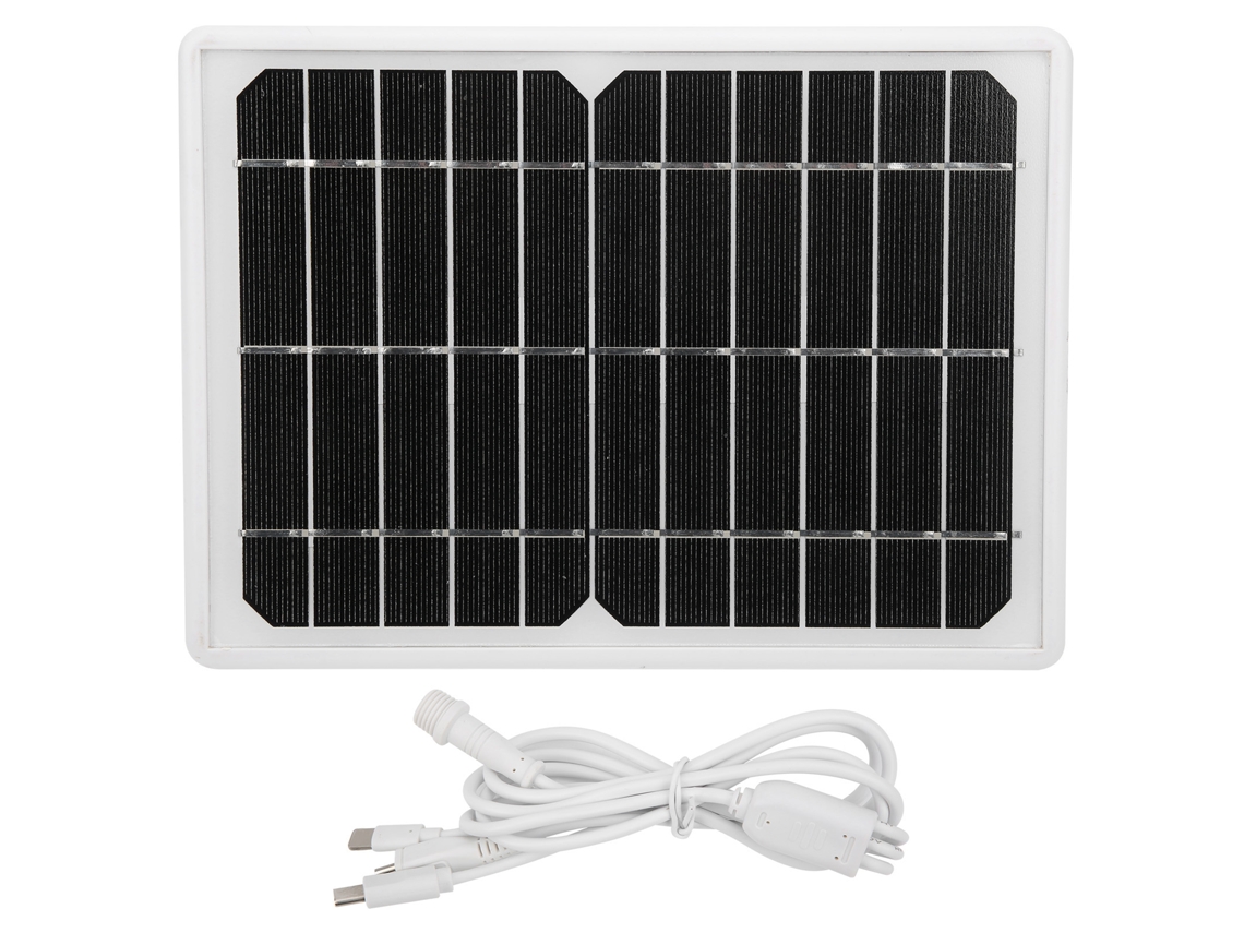 Generador Portátil De Energía Solar De 8 W Para Teléfonos Móviles Y Mini Ventiladores
