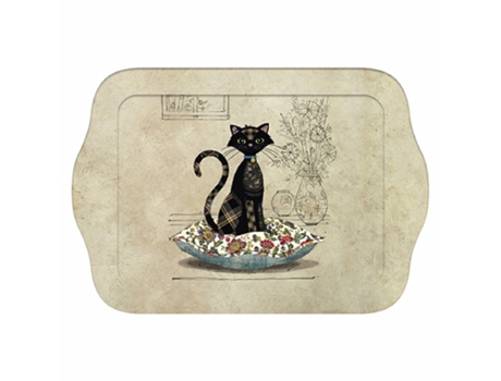 Bandeja para gatos sobre cojín KIUB Bug Art Amys PM