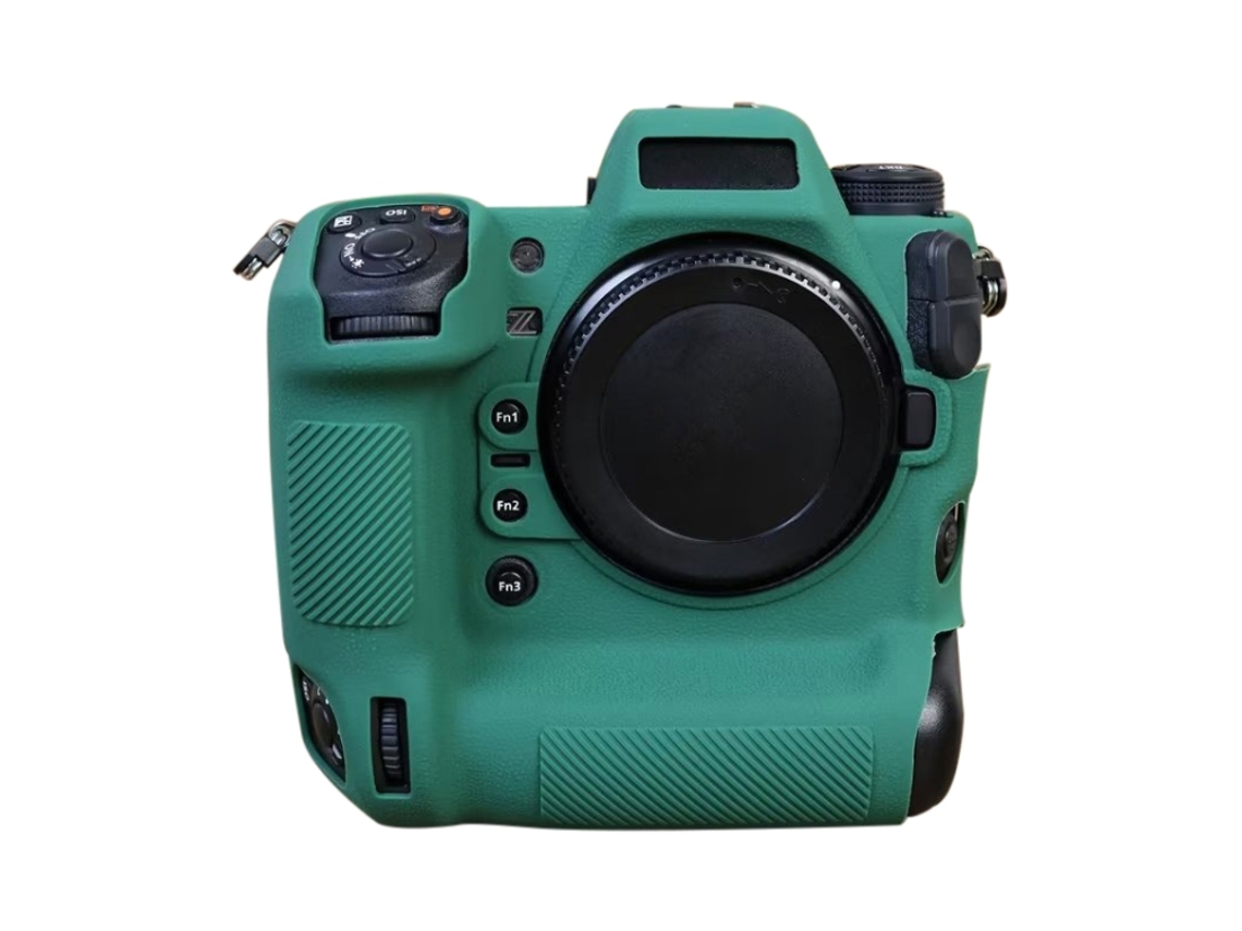Funda protectora de silicona suave para Nikon Z9 Verde Zruxe