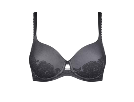 Sujetador de Mujer TRIUMPH Wild Rose Sensation Alpaca Negro (90)
