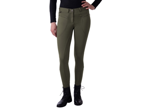 Pantalón de equitación Full Grip QHP Monica (Tam: 40)