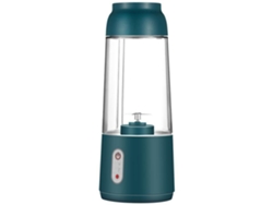 Usb Exprimidor Eléctrico Portátil 300ml Mini Milkshake De Alimentos Multifuncional Máquina De Vaso De Jugo 304 Acero Inoxidable Gusshious Verde Oscuro