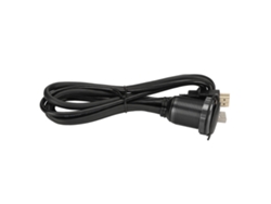 Cable De Extensión Usb 2.0 Con Panel De Montaje Integrado Y Hdmi 4k, 1 Metro De Longitud, Para Coche, Moto Y Barco.