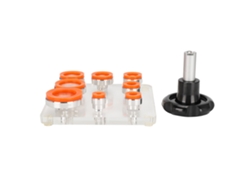 Abrir la tapa de un reloj profesional de matriz 8, reparar y reemplazar la batería.