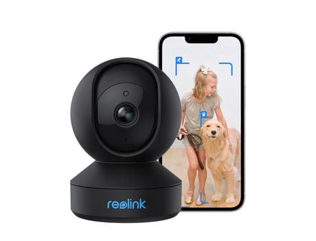 Cámara de vigilancia REOLINK E Series E320 Negro de 3 MP interior a 2,4 GHz