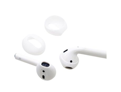 Funda de Silicona para Auriculares Airpods 1/2 Generación Blanco INF