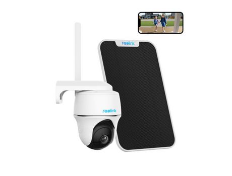 Cámara de vigilancia REOLINK Go Series G430Panel solar 4MP 3G/4G LTE exteriores alimentada por batería/solar