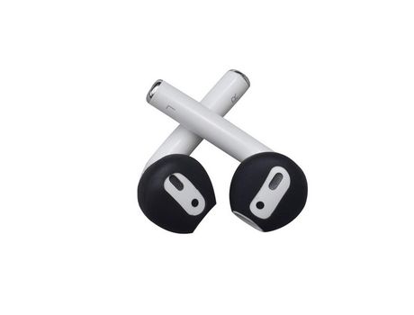 Funda de Silicona para Auriculares para Airpods 1/2 Generación Negro INF