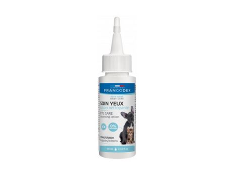 FRANCODEX Solución Limpiadora Ocular para Cachorros y Gatitos 60 Ml